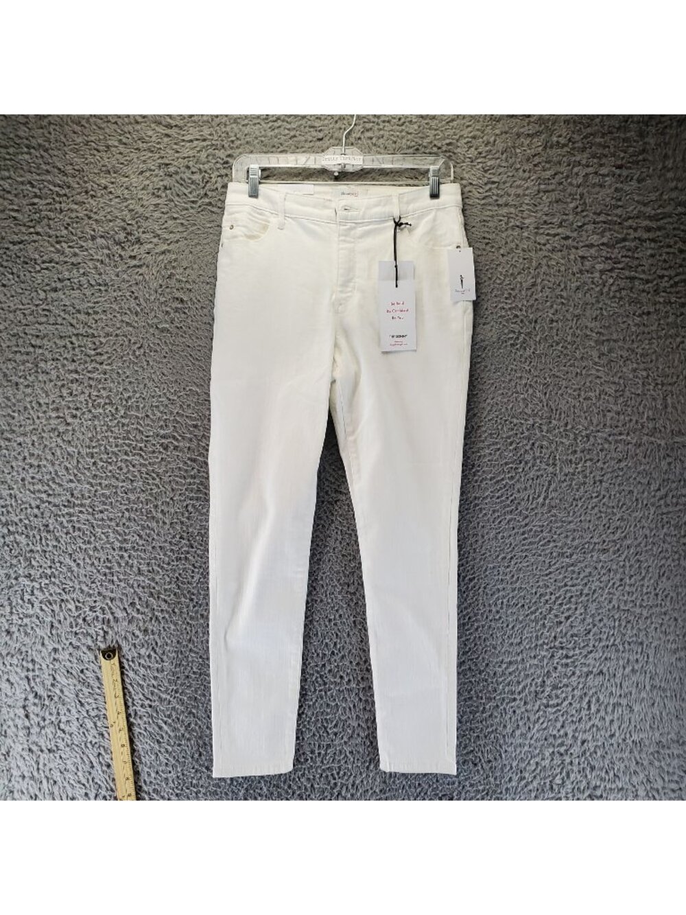 Skinnygirl Jeans Womens 28/6 White Fit Solution Skinny Stretch Denim *NWT*